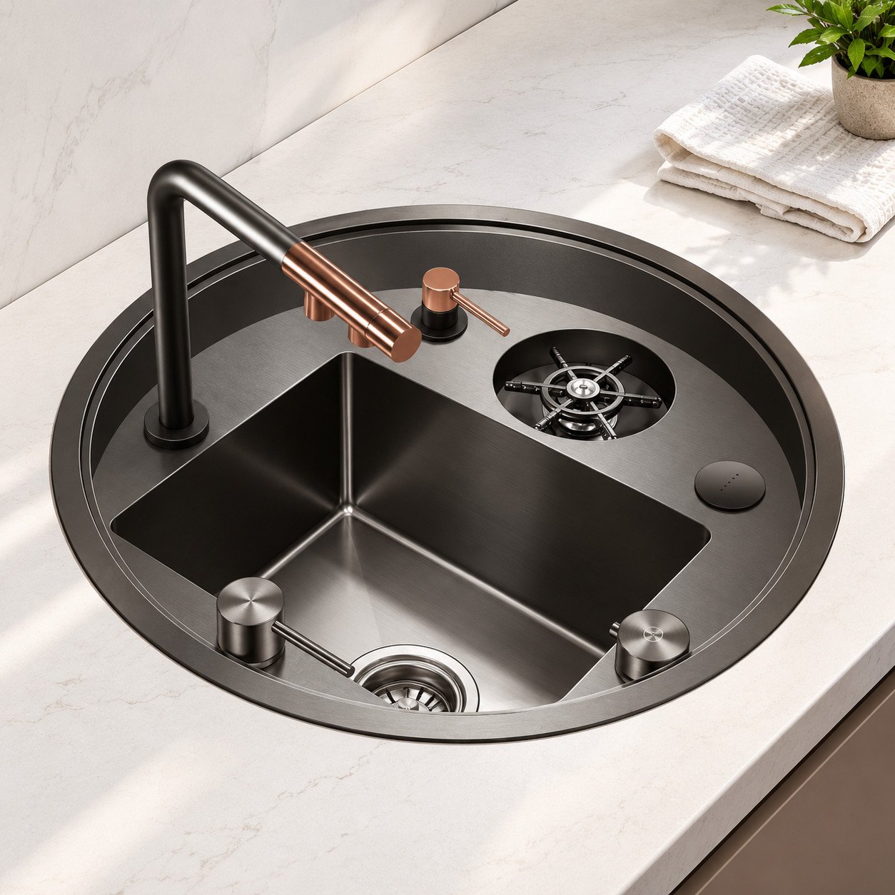 Sonet ARMANI, smart sink